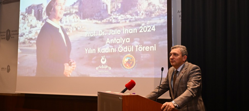 JALE İNAN 2024 ANTALYA YILIN KADINI ÖDÜL TÖRENİ GERÇEKLEŞTİRİLDİ